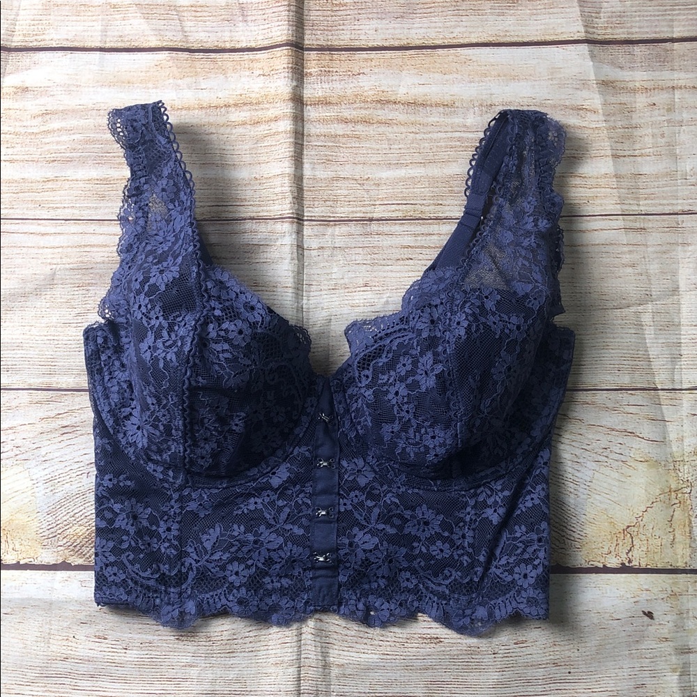 Victoria's Secret Fairy Goth Lace Corset‎ Top
